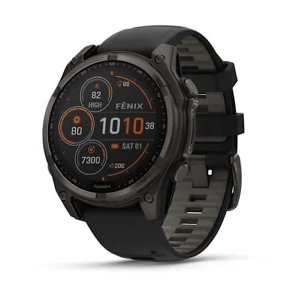 GARMIN Fenix 8 47, Sapphire, SOLAR, Black (010-02906-11)