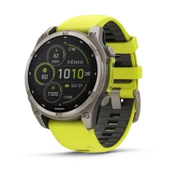 GARMIN Fenix 8 47, Sapphire, SOLAR, Yellow (010-02906-21)