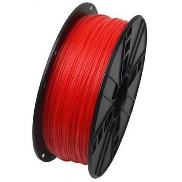GEMBIRD 3DP-ABS1.75-01-FR ABS Filament za 3D stampac 1.75mm, kotur 1KG, Fluorescent RED