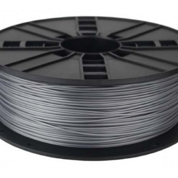 GEMBIRD 3DP-PLA1.75-01-S PLA Filament za 3D stampac 1,75mm kotur 1KG SILVER Srebrna