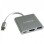 GEMBIRD A-CM-HDMIF-05  TYPE-C TO HDMI + USB3.0 + PD ALUMINIUM (alt.A-CM-HDMIF-02-SG 1065)