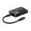 GEMBIRD A-CM-HDMIF2-01 USB-C to dual HDMI adapter, 4K 60Hz, black