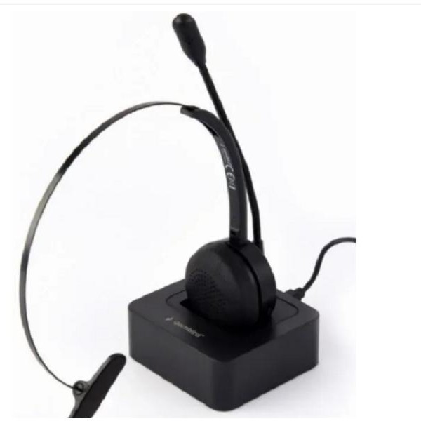 GEMBIRD Bluetooth slušalice za Call centar, mono, crne BTHS-M-01
