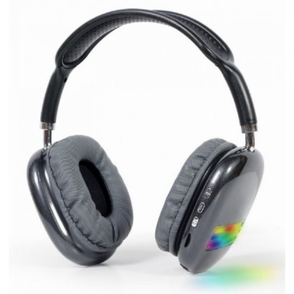 GEMBIRD Bluetooth stereo Slušalice sa mikrofonom Bt V5.0 400mAh/32Ohm, 2h Li-ion Crne BHP-LED-02-BK