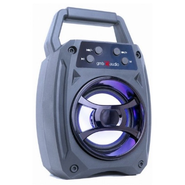 GEMBIRD Bluetooth zvučnik 5W, FM, USB, SD, 3,5mm, LED, Crni ()