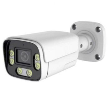 GEMBIRD CAM-IP8MP-HAQ60D GMB kamera 8mp P6SLite 3.6mm-F1.4 Starlight POE IP66 Dual LED 6xIR+6xFull Color MIC