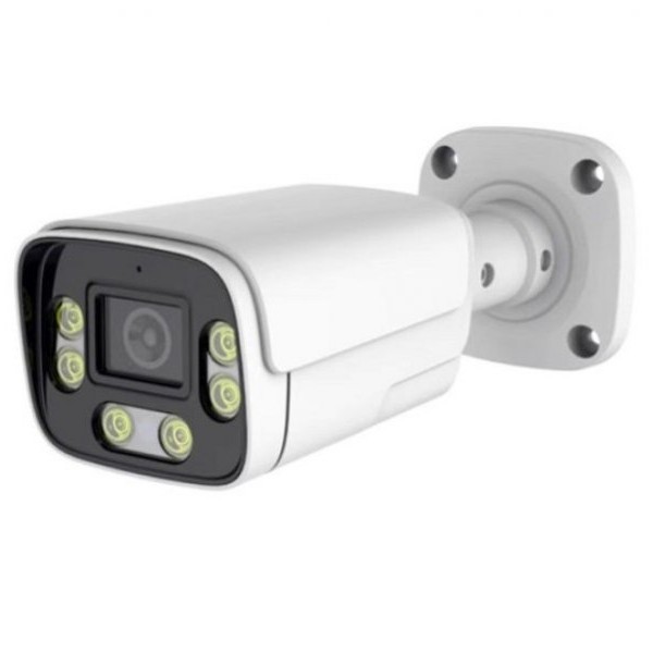 GEMBIRD CAM-IP8MP-HAQ60D GMB kamera 8mp P6SLite 3.6mm-F1.4 Starlight POE IP66 Dual LED 6xIR+6xFull Color MIC