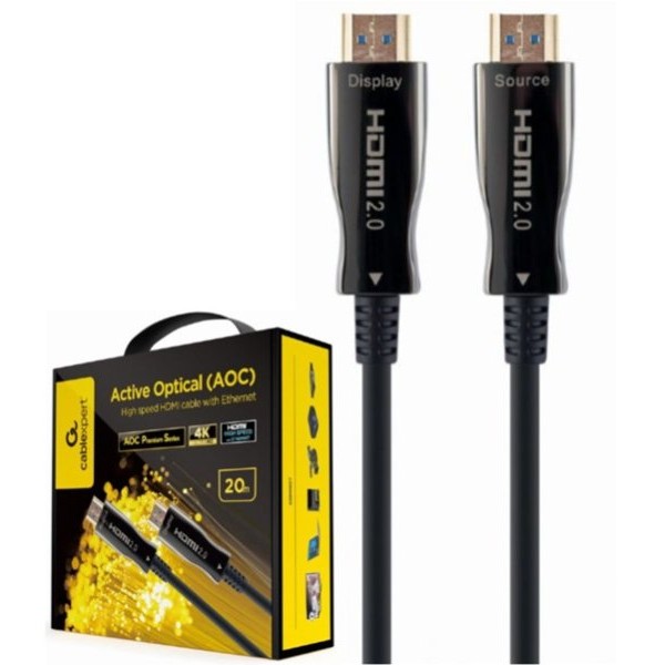 GEMBIRD CCBP-HDMI-AOC-20M-02 Active Optical (AOC) High speed HDMI cable with Ethernet Premium 20m