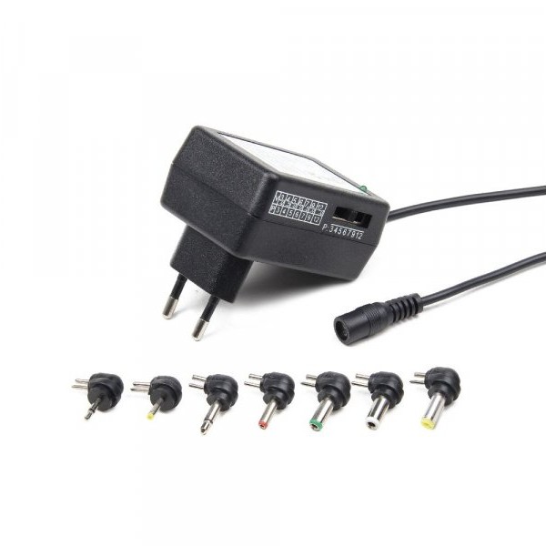 GEMBIRD EG-MC-008 Gembird 12W Univerzalni AC-DC adapter 220V/12W na 3,4.5,5,6,7.5,9,12V 1A max