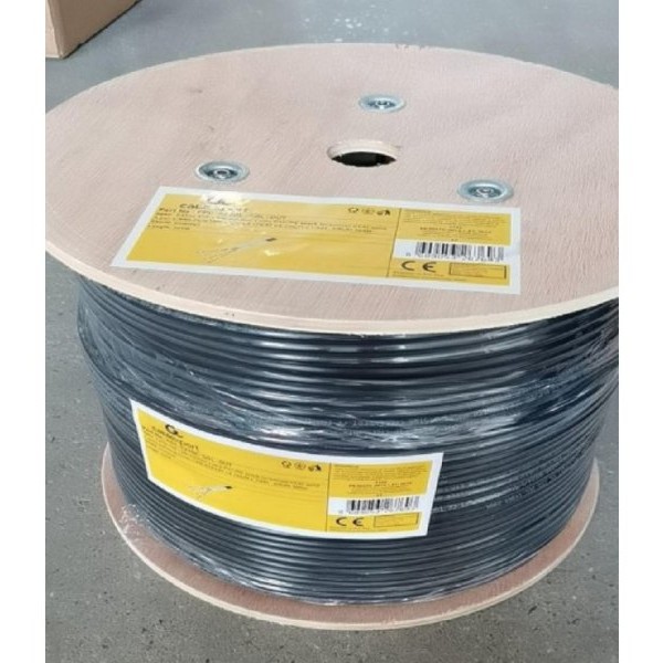 GEMBIRD FPC-5270E-SOL-OUT FTP cat.5E outdoor, solid 24AWG, 0.51mm premium CCA kotur pun presek 305m