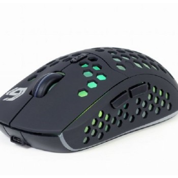 GEMBIRD Gejmerski bezicni mis LED illumination, Li-battery, 6-button 125mm