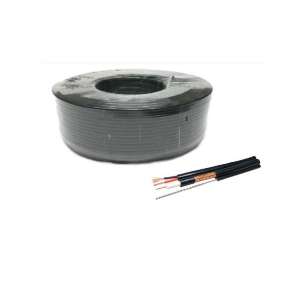 GEMBIRD GEMBIRD KABL-COAX-RG59+2X0.75 CCA/PE/100M/MSG