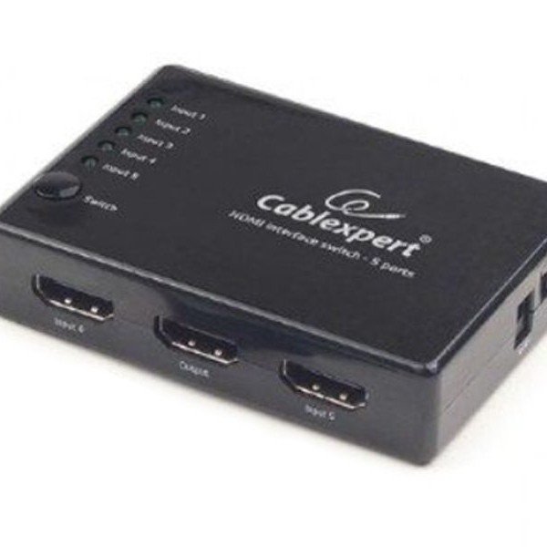 GEMBIRD HDMI interface SWITCH, 5-Ports (DSW-HDMI-53)