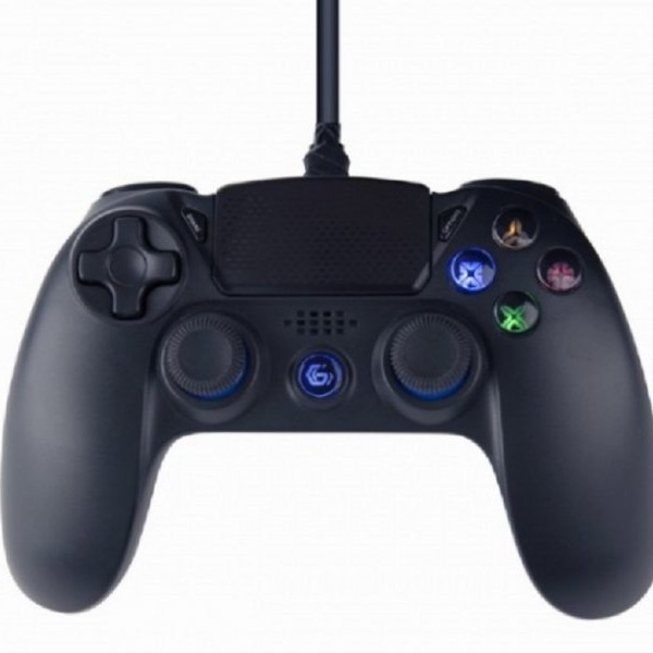 GEMBIRD JPD-PS4U-01 USB 2.0 analog vibration gamepad, PlayStation 4 / PC, 3m black