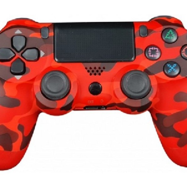 GEMBIRD JPD-Wireless-Thrillershock PC/PS4 CAMO RED  Bežični gamepad sa dvostrukom vibracijom