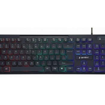 GEMBIRD KB-UML-02 Rainbow multimedijalna tastatura sa pozadinskim osvetljenjem