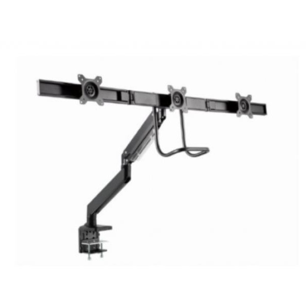 GEMBIRD MA-DA3-03 podesivi stoni drzac za tri monitora, tilt, 17-27 max.3x6kg