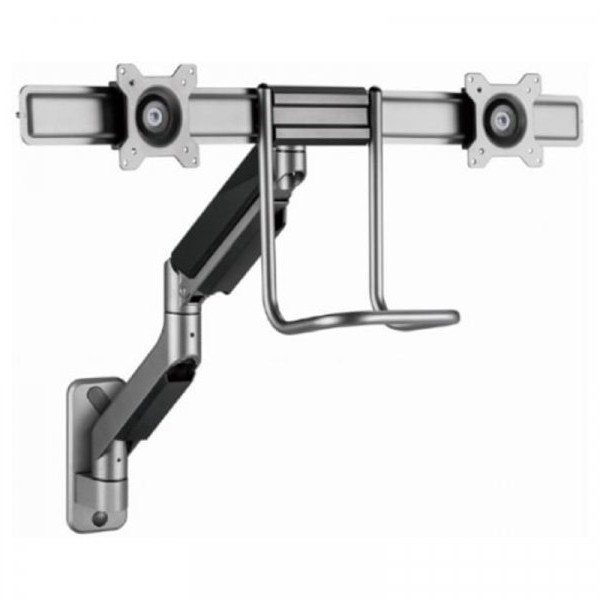 GEMBIRD MA-WA2-02 Podesivi zidni nosač za dva monitora, 17''-32'', 2 x 8 kg