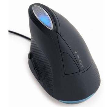 GEMBIRD MUS-ERGO-03 Gembird Ergonomic Opticki mis 3600Dpi 6-button black 105mm USB