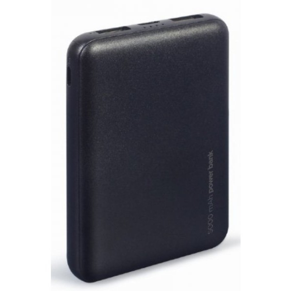 GEMBIRD PB05-02 power bank 5000mAh 2xUSB, LED
