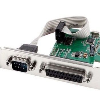 GEMBIRD PEX-COMLPT-01 COM serial port+LPT port PCI-Express add-on card, +extra low-profile bracket 19931