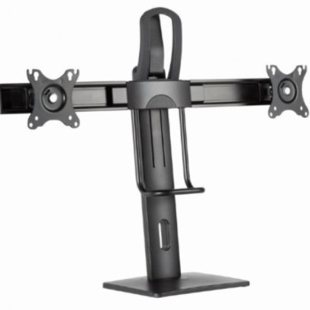 GEMBIRD Podesivi stoni drzac za dva monitora tilt, 17-27 max.2x6kg, MS-D2-01