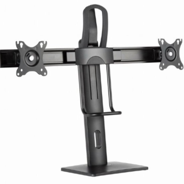GEMBIRD Podesivi stoni drzac za dva monitora tilt, 17-27 max.2x6kg, MS-D2-01