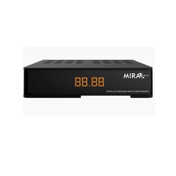 GEMBIRD Prijemnik satelitski, DVB-S/S2, Full HD, USB, WiFi MIRA3