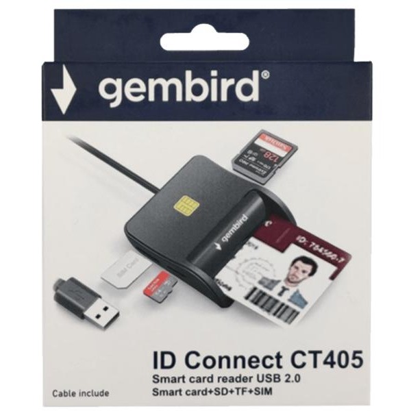 GEMBIRD Smart Card Reader CT405 USB 2.0