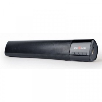 GEMBIRD SPK-BT-BAR400-01 Gembird Bluetooth speaker soundbar 2x5W FM, USB, SD, AUX, mikrofon, black