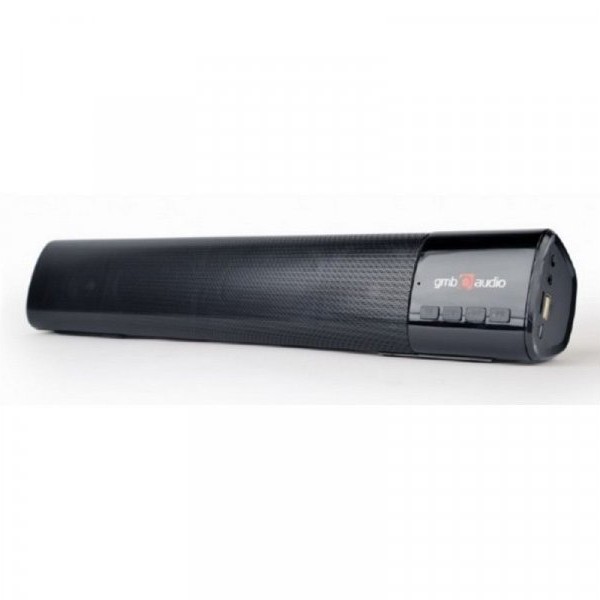 GEMBIRD SPK-BT-BAR400-01 Gembird Bluetooth speaker soundbar 2x5W FM, USB, SD, AUX, mikrofon, black