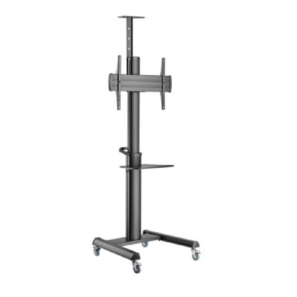 GEMBIRD TVS-70T-02 Gembird Mobilni sto sa tockicima, 37-70, crne boje