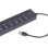 GEMBIRD UHB-U3P1U2P6P-01 7-port USB hub (1xUSB 3.1 + 6xUSB 2.0) with switches