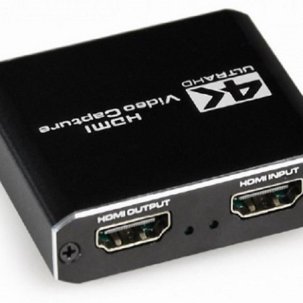 GEMBIRD UHG-4K2-01 USB HDMI grabber, 4K, pass-through HDMI 40755