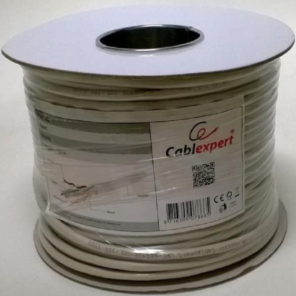 GEMBIRD UPC-6004SE-SOL/100 UTP cat.6 Indoor solid CCA kotur 100m 2357