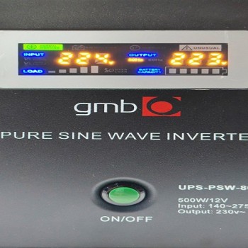 GEMBIRD UPS-PSW-800VA GMB LONG, 500W-220V/12V