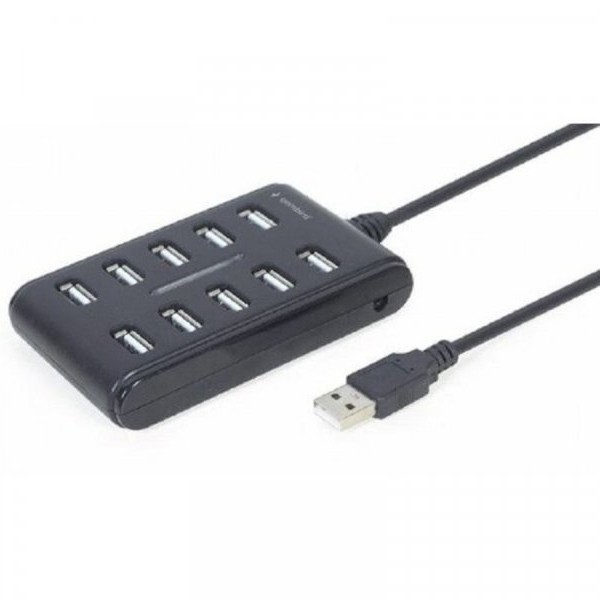 GEMBIRD USB 2.0, 10-port hub, crni (UHB-U2P10P-01)
