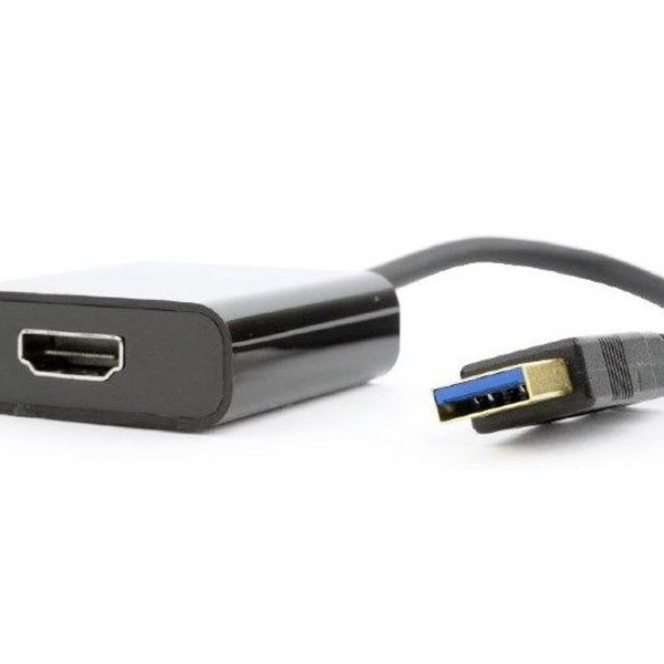 GEMBIRD USB-A 3.0 na HDMI display adapter, Crni