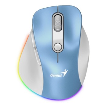 GENIUS Ergo 9000S Pro Light Blue USB Bežični plavi
