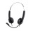 GENIUS HS-220U Black, USB, slusalice sa micr.