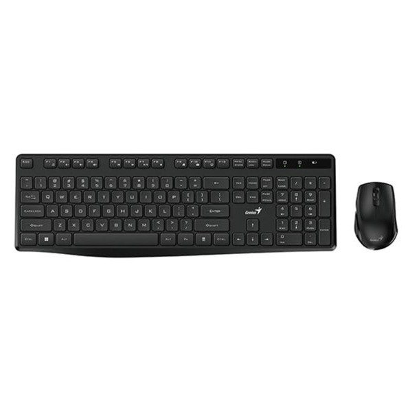 GENIUS KM-8206S Wireless USB YU wireless crna tastatura i miš