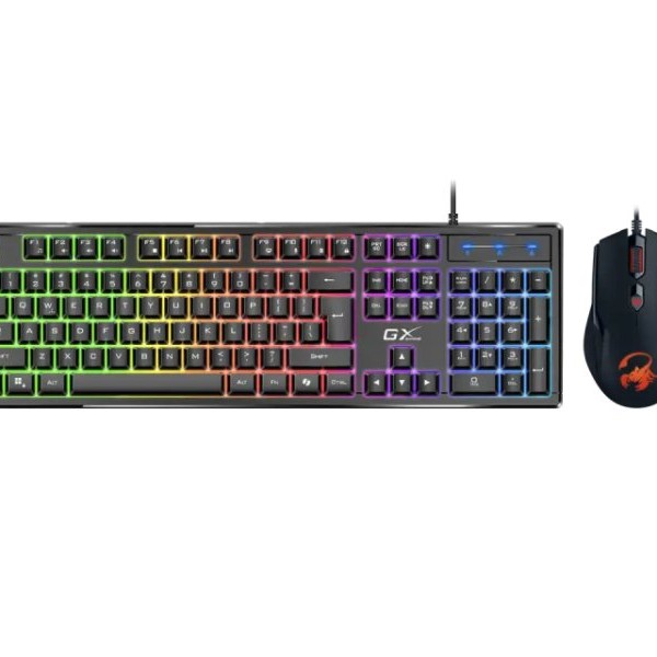 GENIUS Scorpion KM-GX6 Gaming RGB USB YU crna tastatura + miš