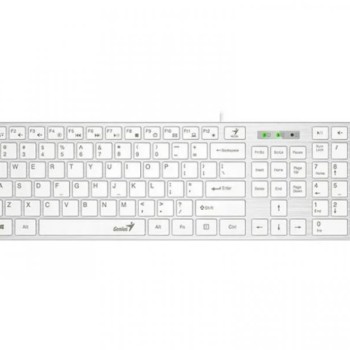 GENIUS SlimStar 126 USB YU bela tastatura