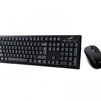 GENIUS Smart KM-8101 Wireless USB YU crna tastatura + miš