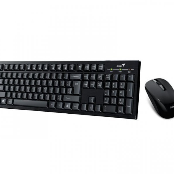 GENIUS Smart KM-8101 Wireless USB YU crna tastatura + miš