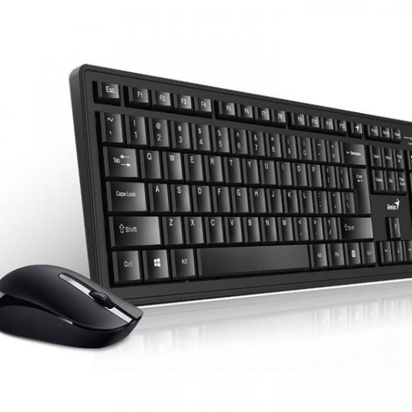 GENIUS Smart KM-8200 Wireless USB US crna tastatura + miš