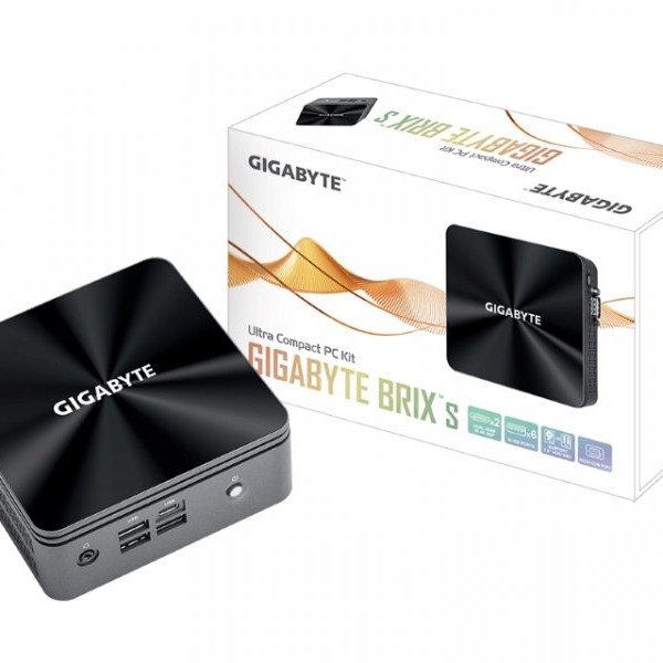 GIGABYTE BRI5H-10210 BRIX Mini PC Intel i5-10210U 1.6 GHz (DES08988)
