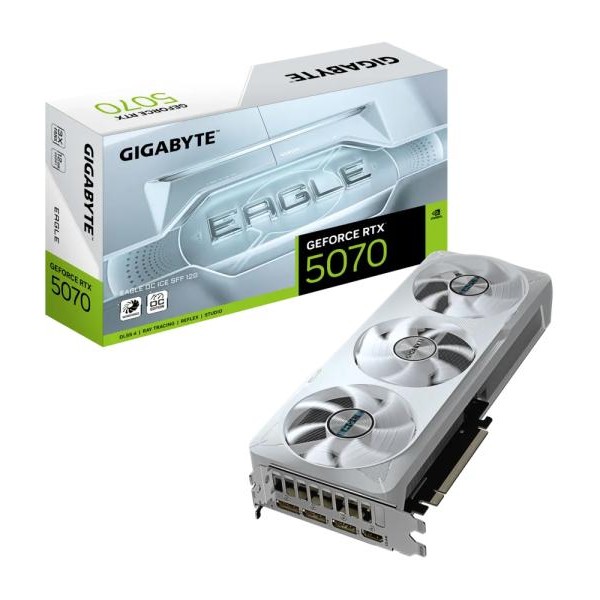 GIGABYTE GeForce RTX 5070 EAGLE OC ICE SFF 12GB 192bit GV-N5070EAGLEOC ICE-12GD