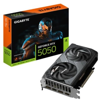 GIGABYTE NVidia GeForce RTX 5050 WINDFORCE 8GB 128bit GV-N5050WF2OC-8GD