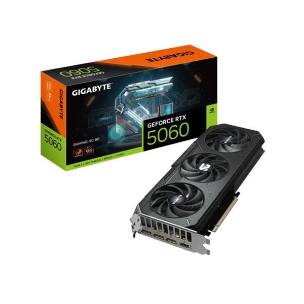 GIGABYTE NVidia GeForce RTX 5060 GAMING OC 8G GDDR7 128-bit GV-N5060GAMING OC-8GD